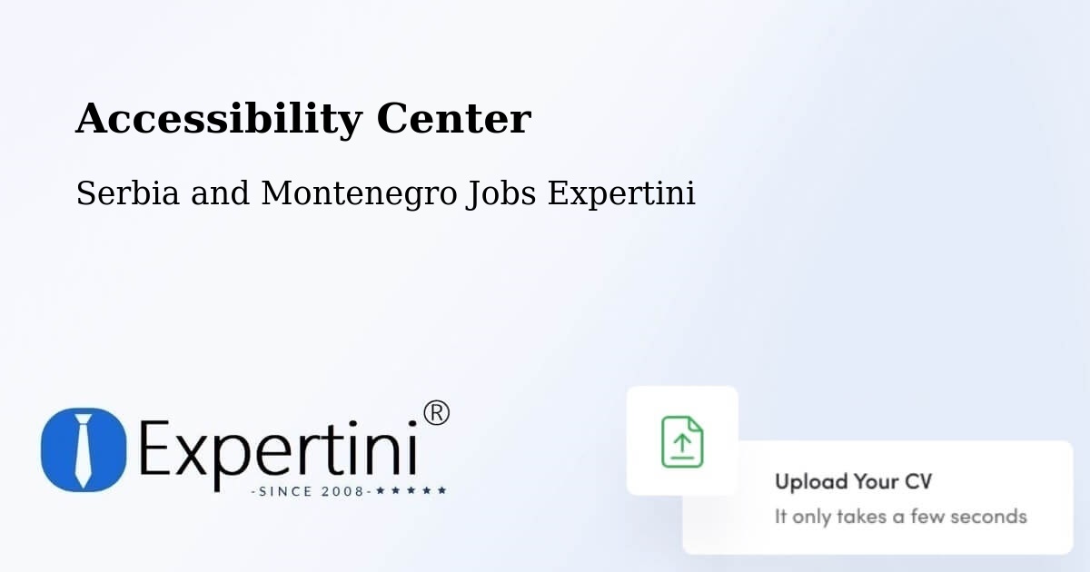 Accessibility Statement – Sydney - Serbia and Montenegro Jobs Expertini
