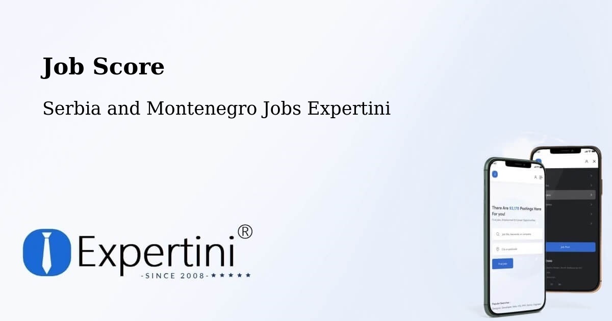 Job Score & Job Description Score Tool – Sydney - Serbia and Montenegro Jobs Expertini